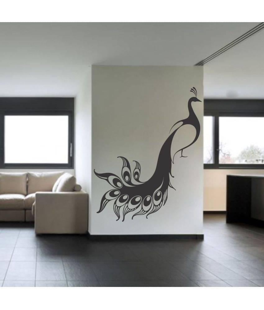     			Decor Villa Peacock Vinyl Wall Stickers