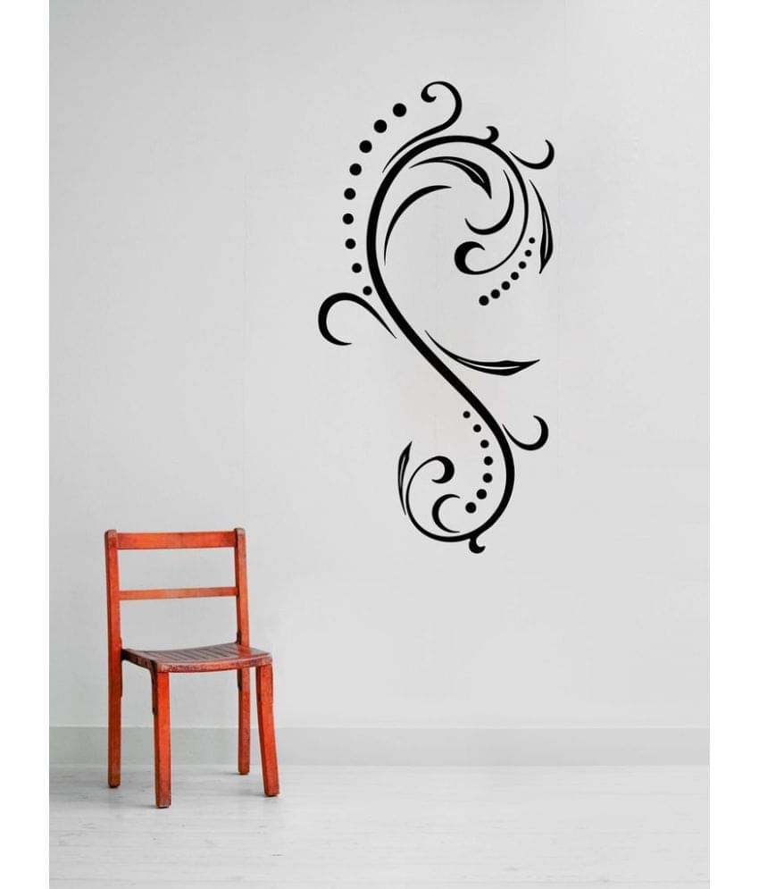     			Decor Villa The Big Flower Vinyl Wall Stickers