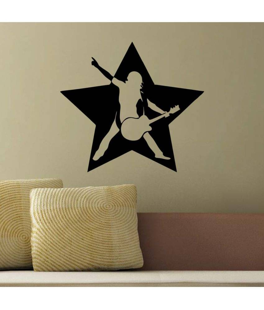     			Decor Villa Music rock Vinyl Wall Stickers