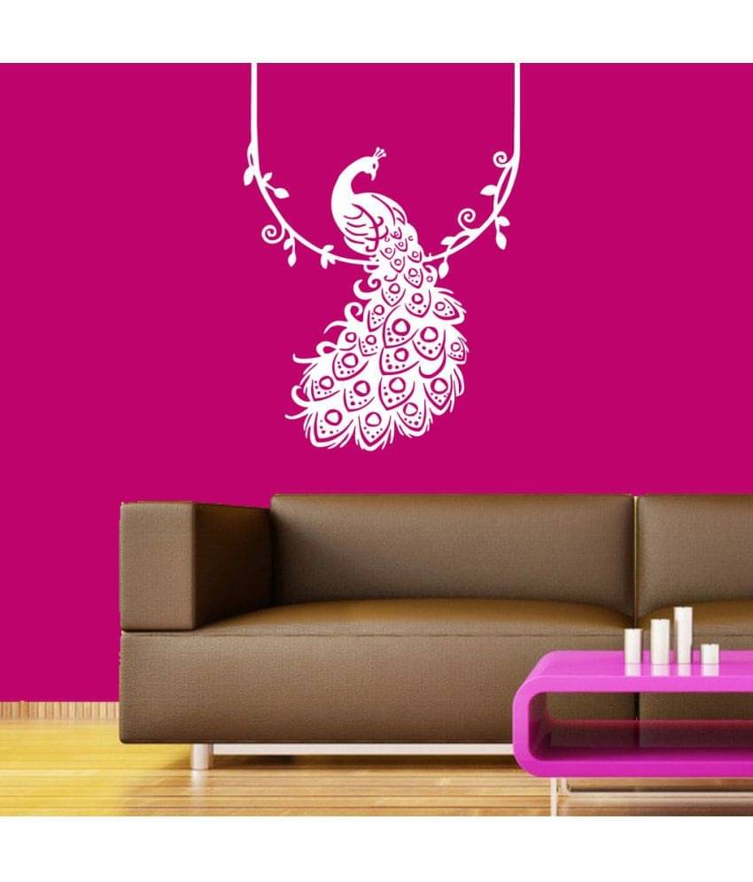     			Decor Villa Peacock Vinyl Wall Stickers