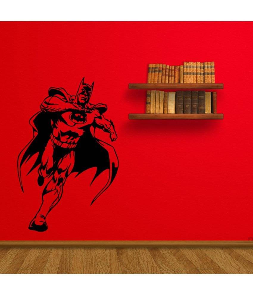     			Decor Villa Running batman Vinyl Wall Stickers