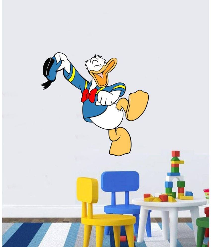     			Decor Villa cap with donald Vinyl Wall Stickers
