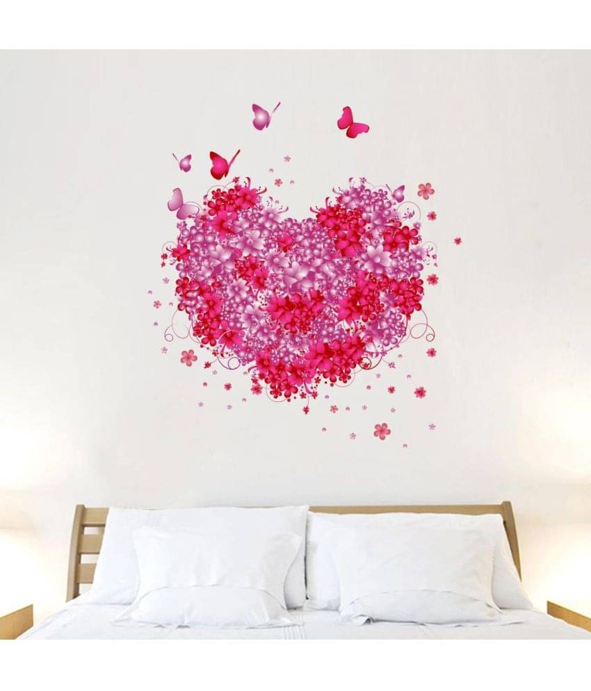     			Decor Villa heart Vinyl Wall Stickers