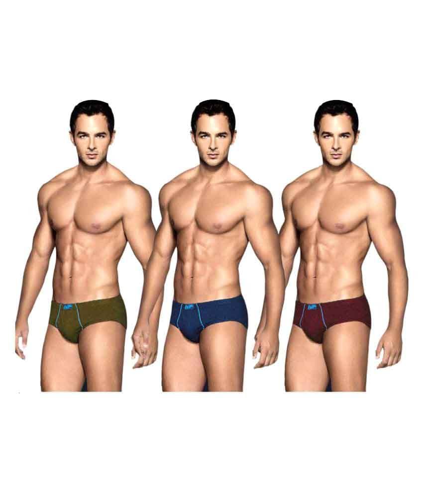 Euro Multi Brief Pack of 3
