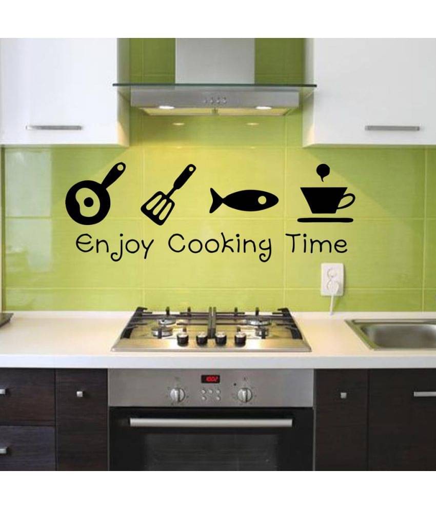     			Decor Villa Enjoy cooking time Vinyl Wall Stickers