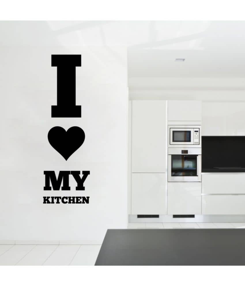 Decor Villa Love my kitchen Vinyl Wall Stickers