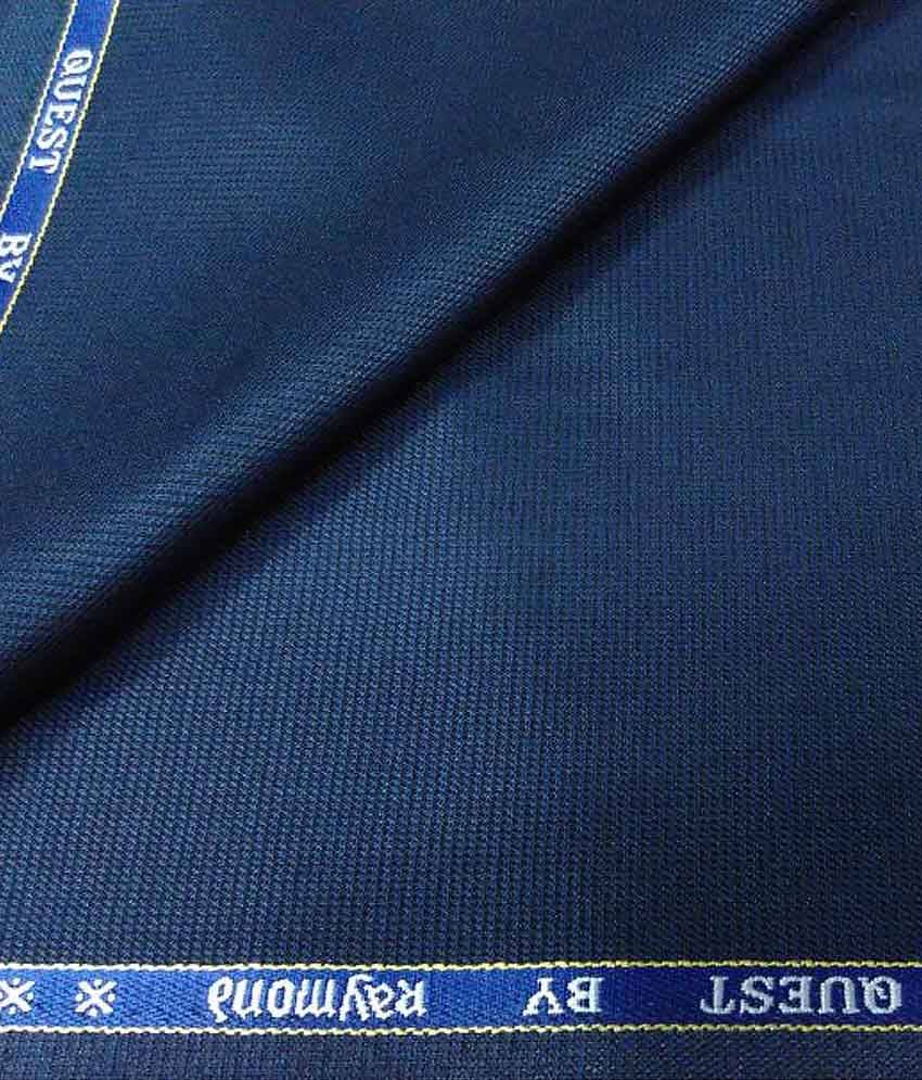 Raymond Navy Poly Blend Unstitched Pant Pc Raymond Navy Poly Blend Unstitched Pant Pc