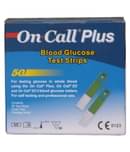 On Call Plus Blood Glucose Sugar Test Strips - 50 Test Strips Sg-133111