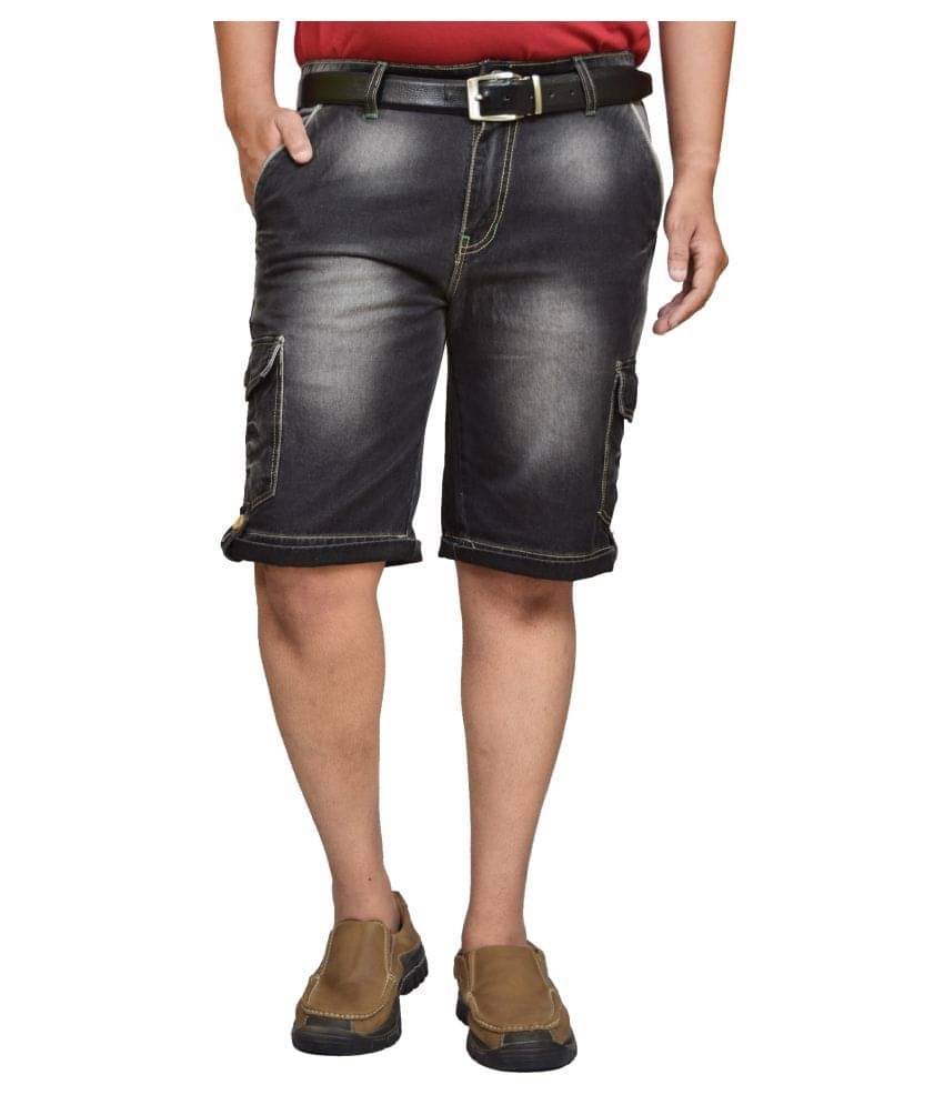     			British Terminal Black Shorts