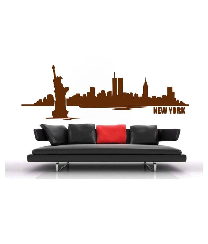     			Decor Villa I love New York PVC Wall Stickers