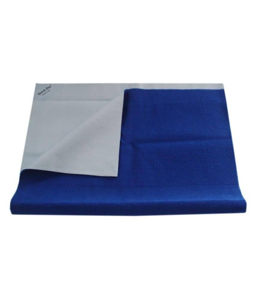 Quick Dry Blue Baby Changing Mat Rubber Sheet Waterproof Sheet