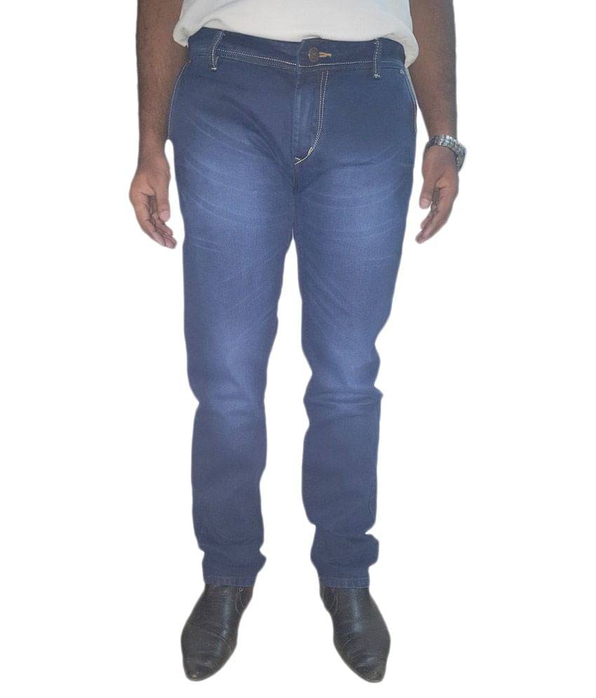 TCG Relaxed Washed Men's Jeans - Blue ( Pack of 1 ) TCG Relaxed Washed Men's Jeans - Blue ( Pack of 1 )