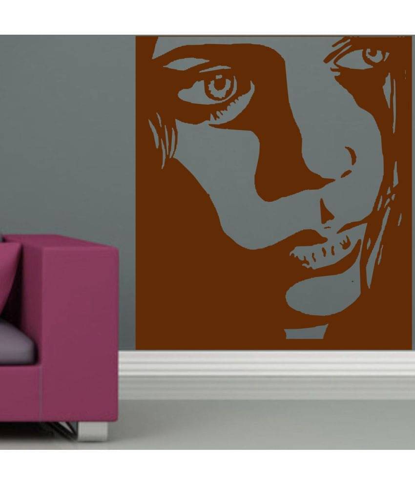 Decor Villa Sad Girl PVC Wall Stickers Decor Villa Sad Girl PVC Wall Stickers