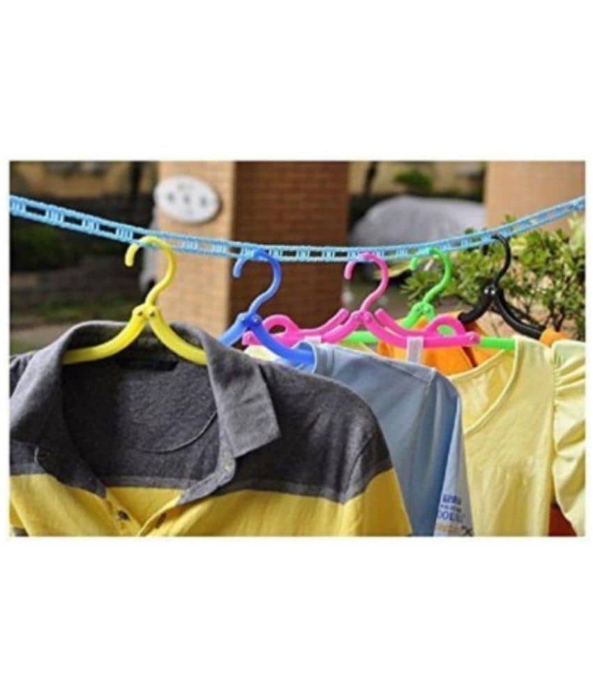 Riddhi Siddhi Nylon 5 Meter Cloth Rope/Line - Assorted Color