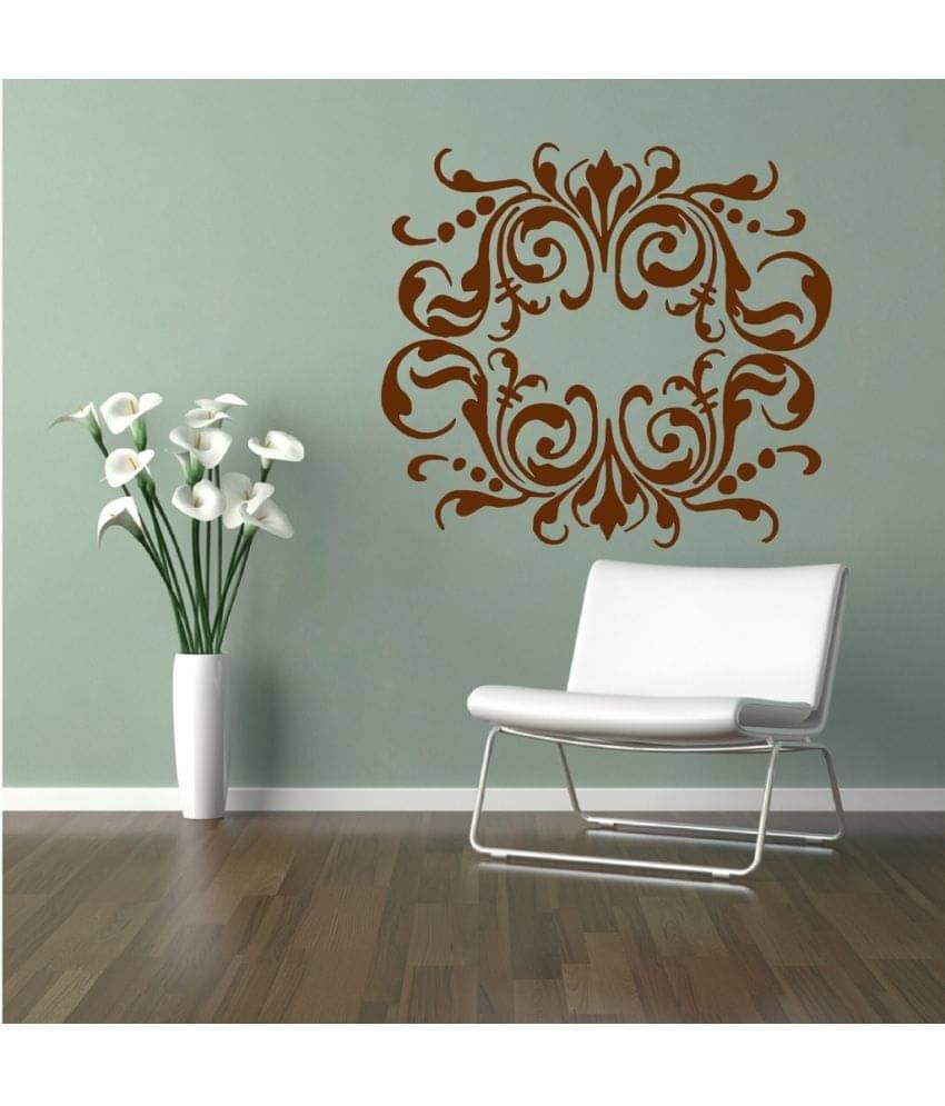 Decor Villa Floral PVC Wall Stickers Decor Villa Floral PVC Wall Stickers