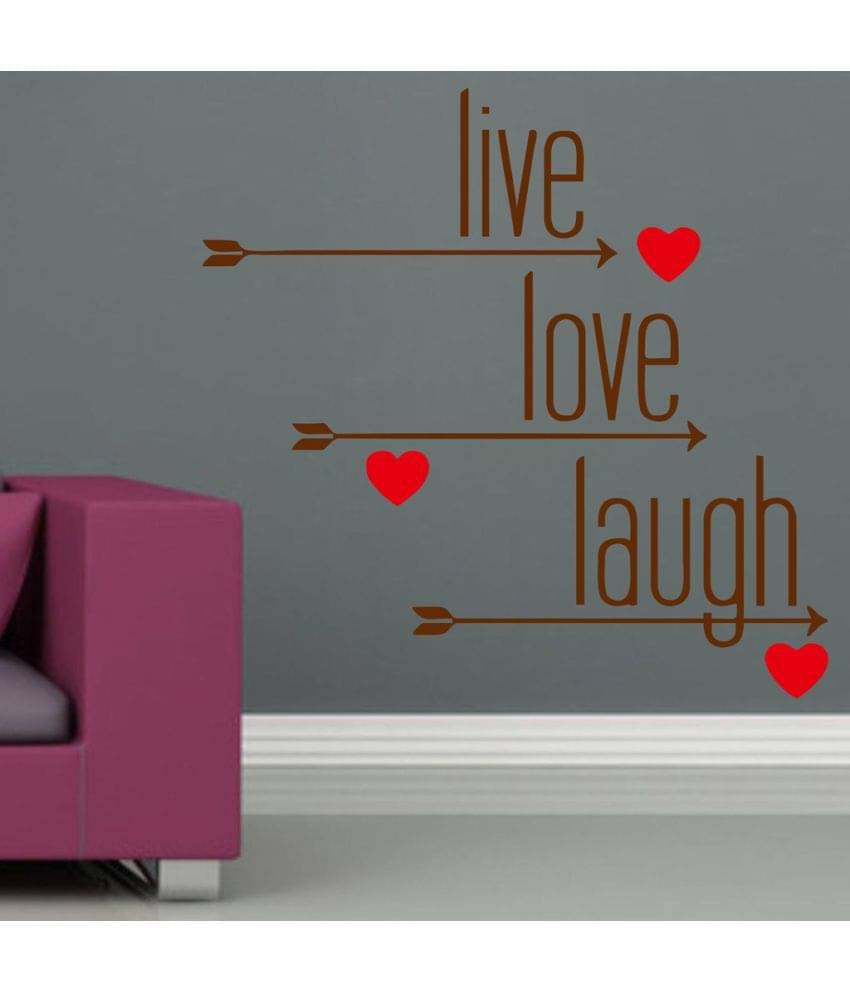     			Decor Villa Quotes PVC Wall Stickers