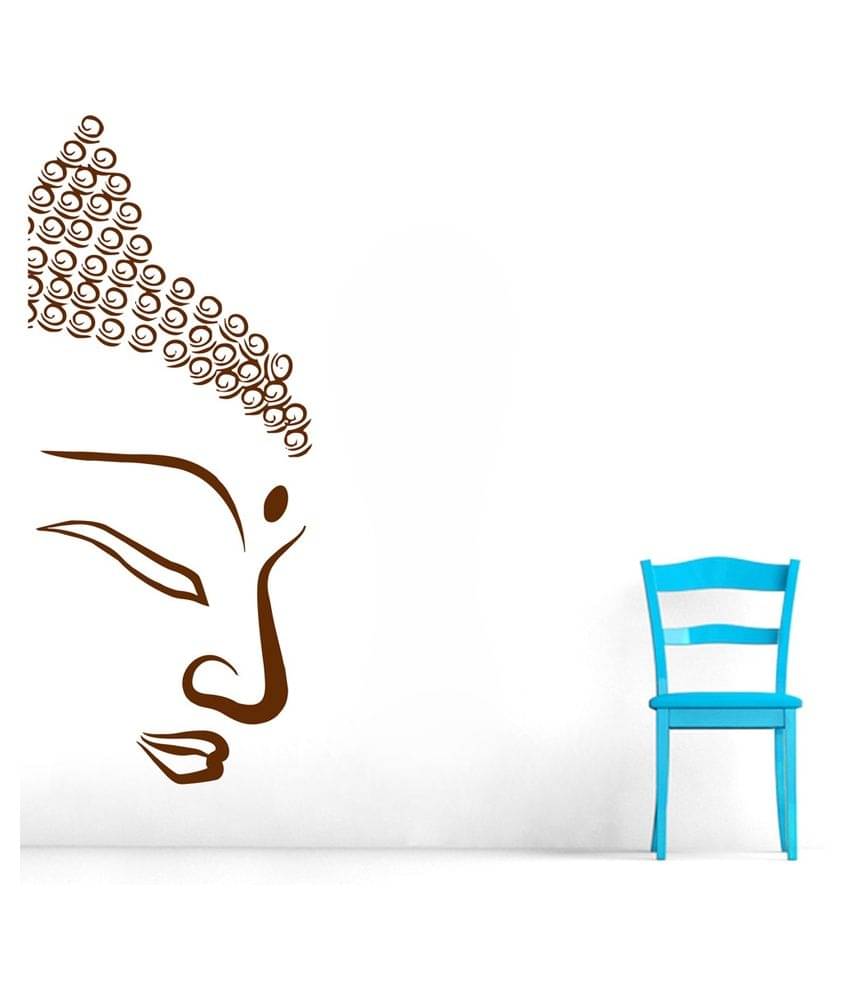     			Decor Villa Buddha PVC Wall Stickers