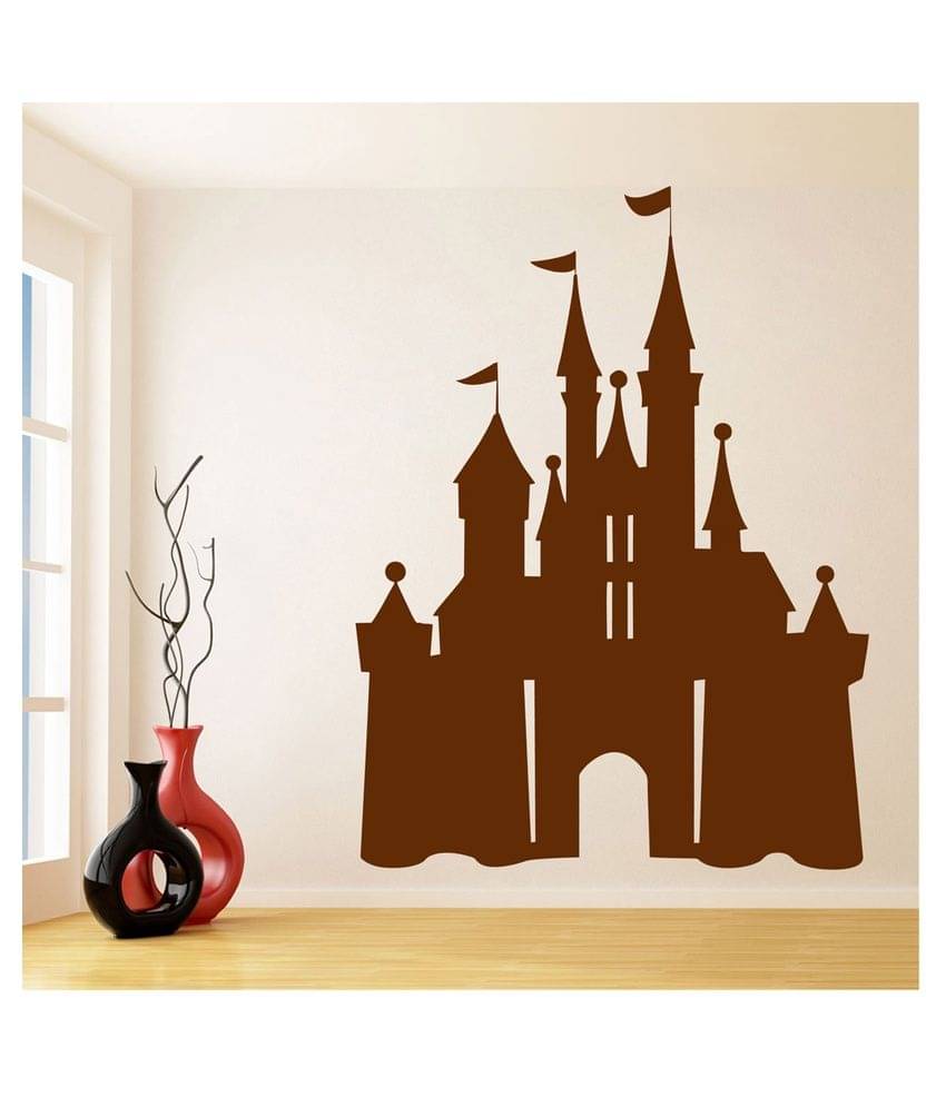     			Decor Villa Castal PVC Wall Stickers