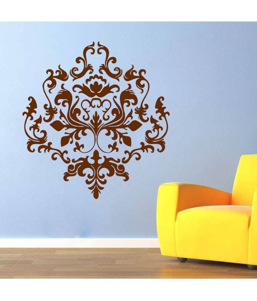     			Decor Villa Floral PVC Wall Stickers