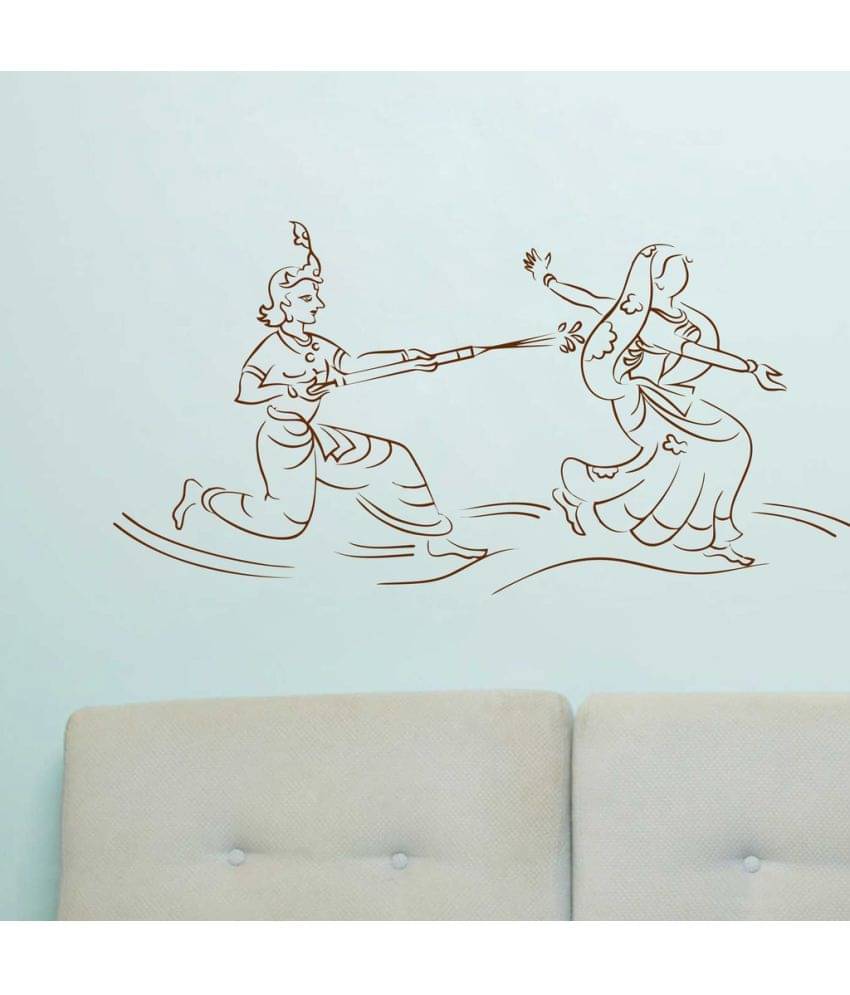     			Decor Villa Krishan Rangrasiya PVC Wall Stickers