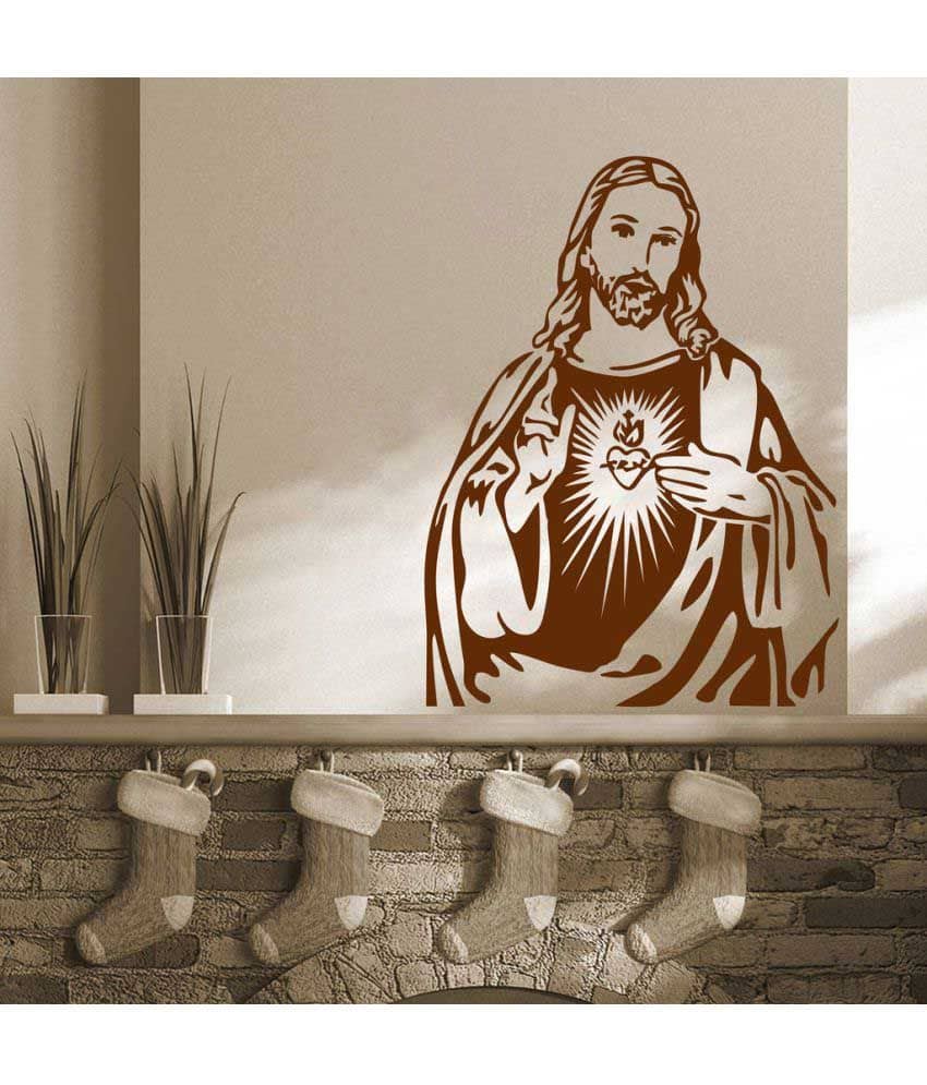 Decor Villa Love U Jesus PVC Wall Stickers