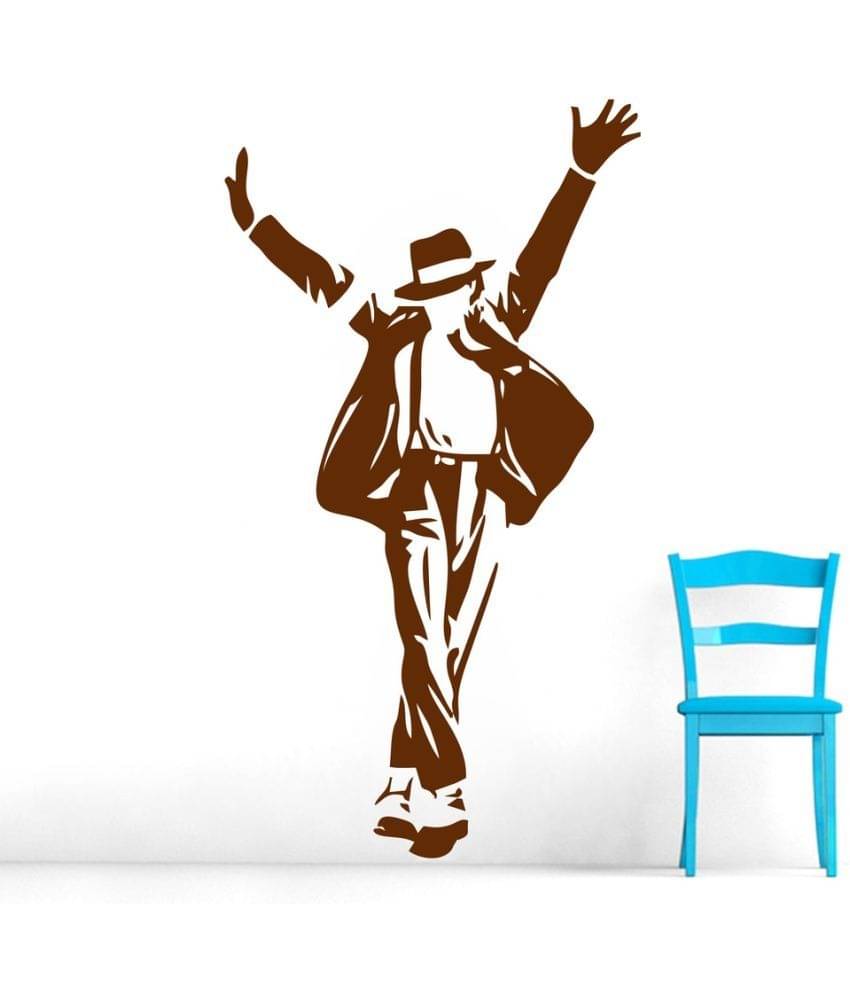 Decor Villa Michael Jackson PVC Wall Stickers     			Decor Villa Michael Jackson PVC Wall Stickers