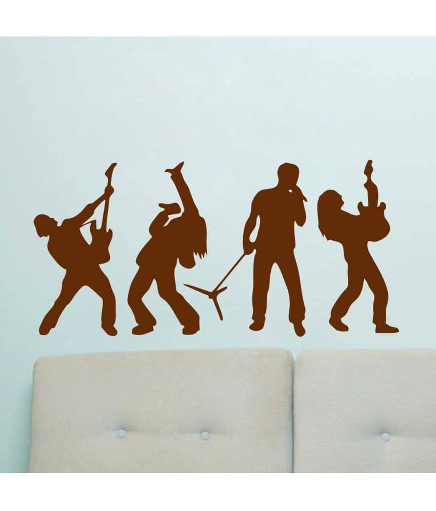     			Decor Villa Music Band PVC Wall Stickers