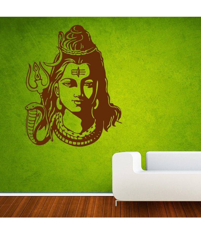 Decor Villa Shiv Ji PVC Wall Stickers Decor Villa Shiv Ji PVC Wall Stickers