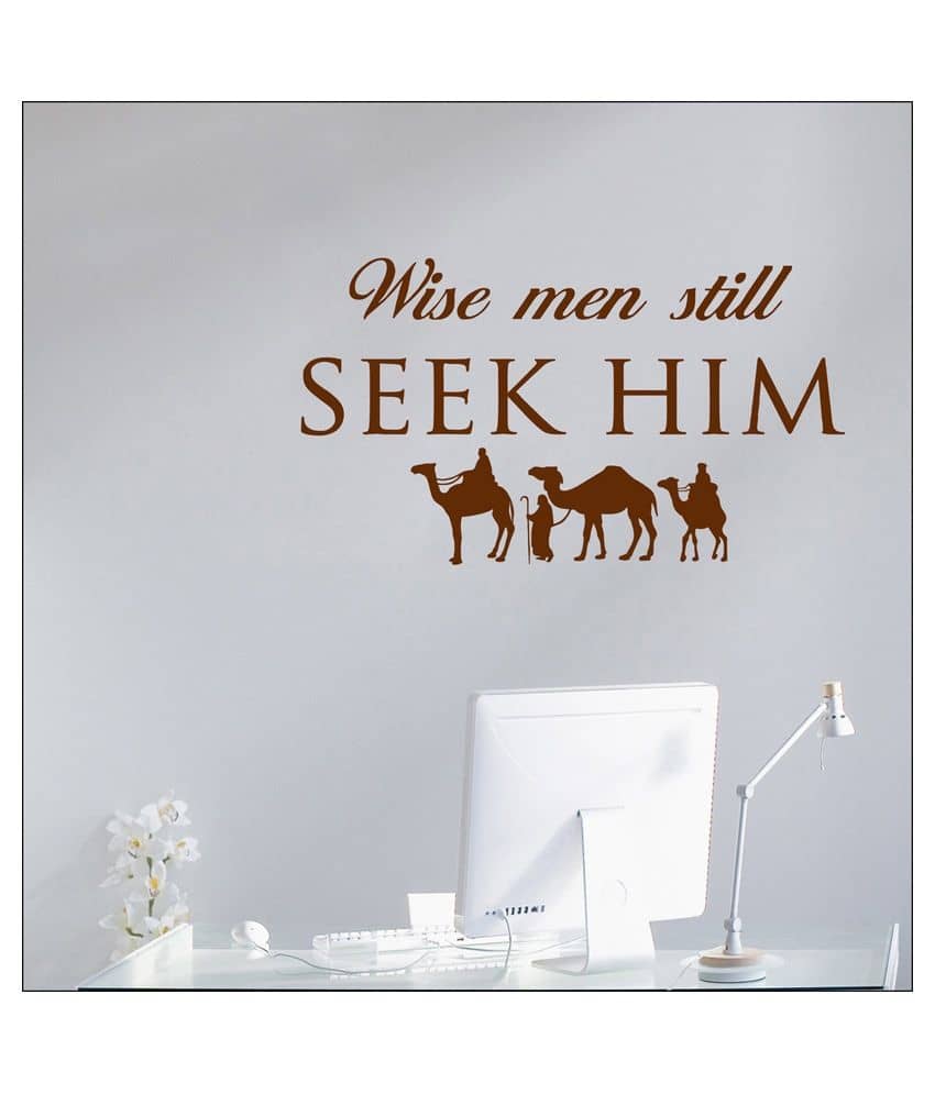 Decor Villa Wish Men Still PVC Wall Stickers