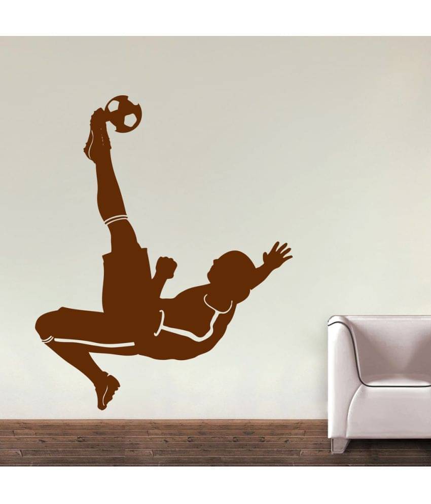     			Decor Villa Football PVC Wall Stickers