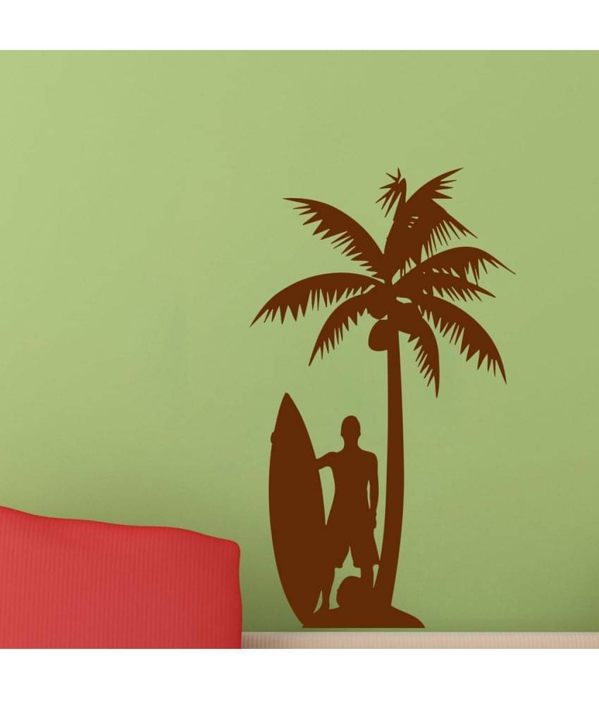     			Decor Villa Vacation time PVC Wall Stickers
