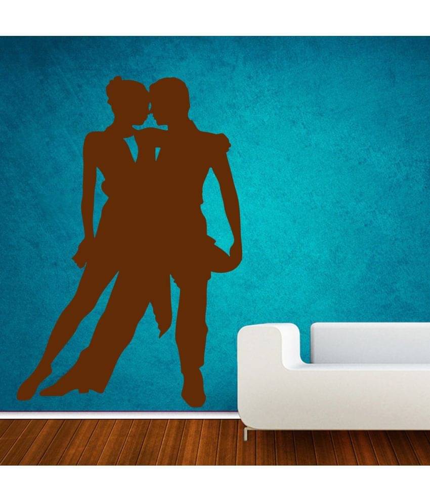    			Decor Villa Tango Dance PVC Wall Stickers