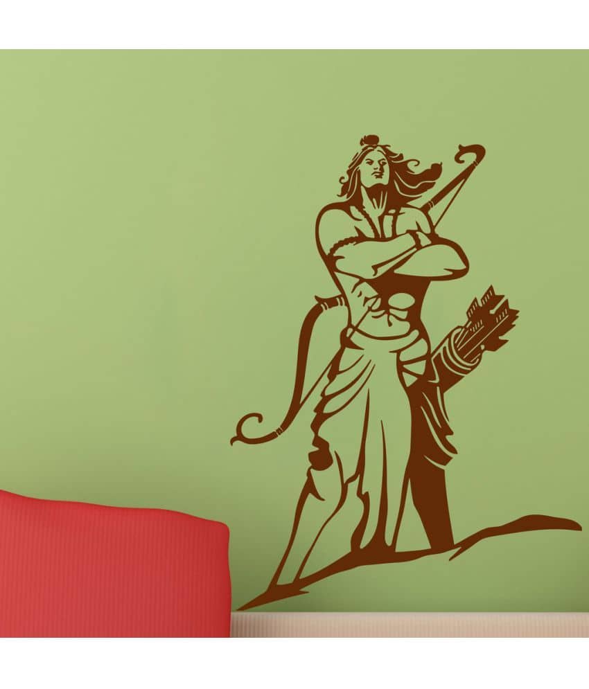 Decor Villa The yoddha PVC Wall Stickers