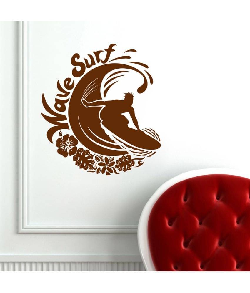 Decor Villa Wave Surf PVC Wall Stickers Decor Villa Wave Surf PVC Wall Stickers