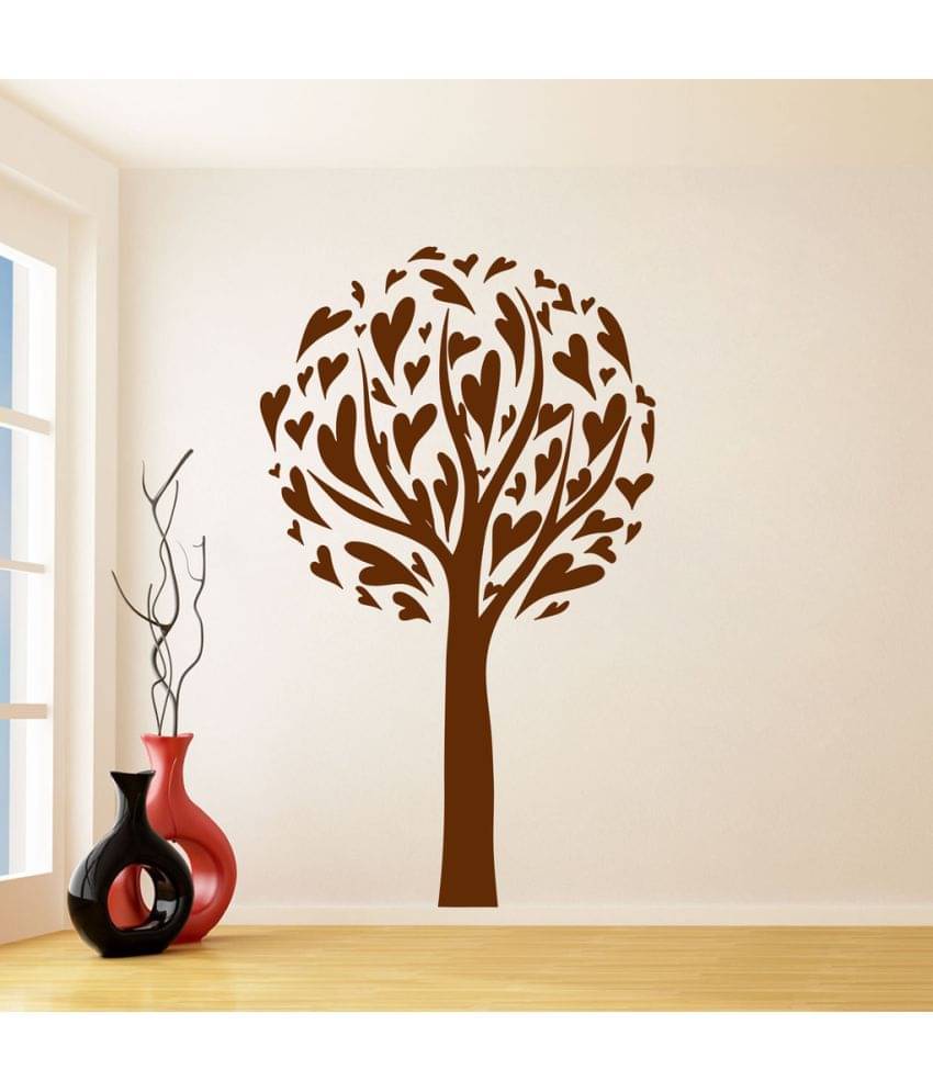 Decor Villa Last Heart Tree PVC Wall Stickers Decor Villa Last Heart Tree PVC Wall Stickers
