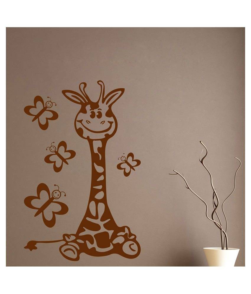     			Decor Villa Giraffe PVC Wall Stickers