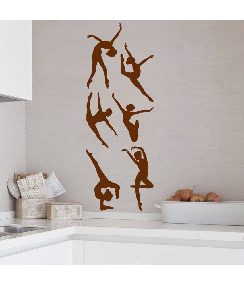 Decor Villa Yoga PVC Wall Stickers Decor Villa Yoga PVC Wall Stickers