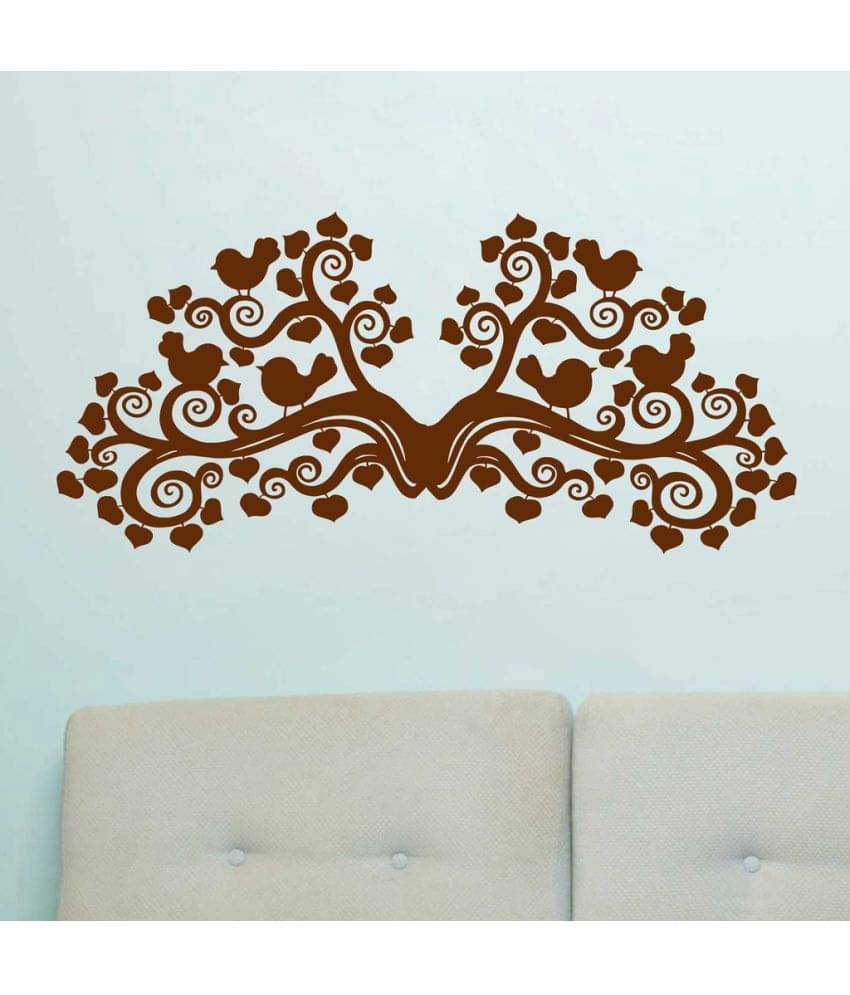     			Decor Villa Love Bird PVC Wall Stickers