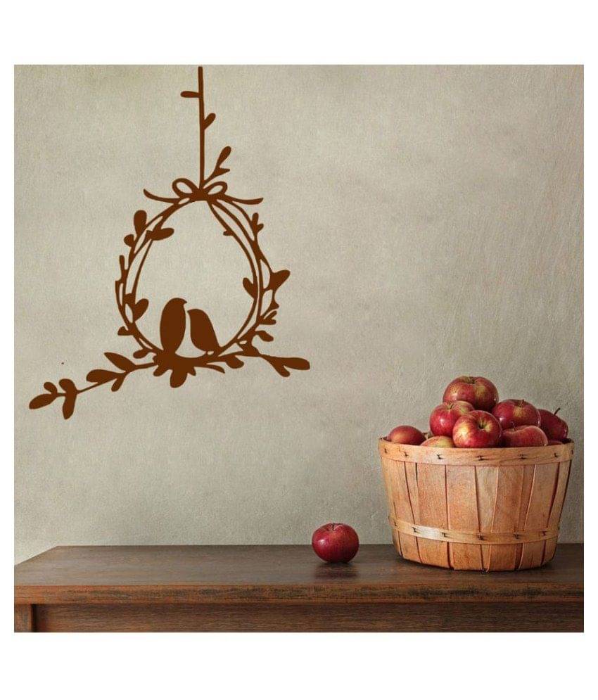     			Decor Villa Bird With Together PVC Wall Stickers
