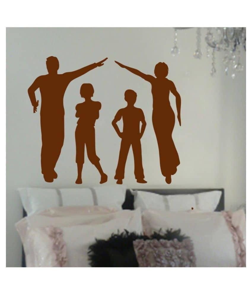 Decor Villa With Family PVC Wall Stickers