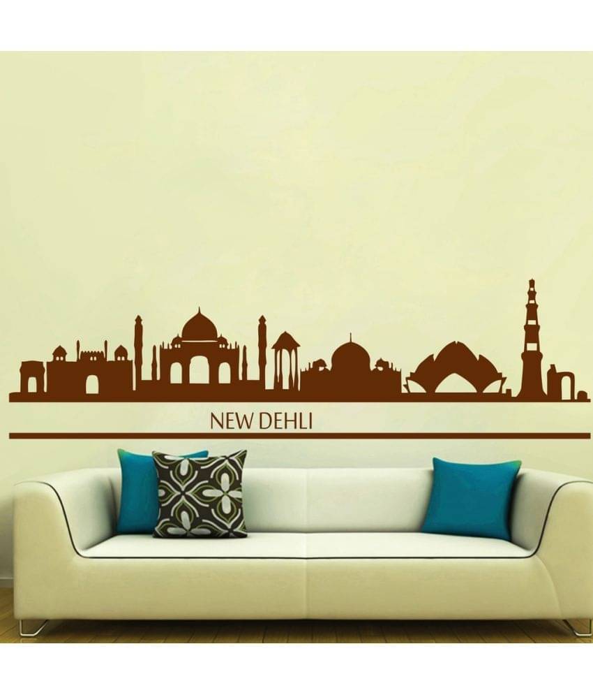     			Decor Villa New Dehli PVC Wall Stickers