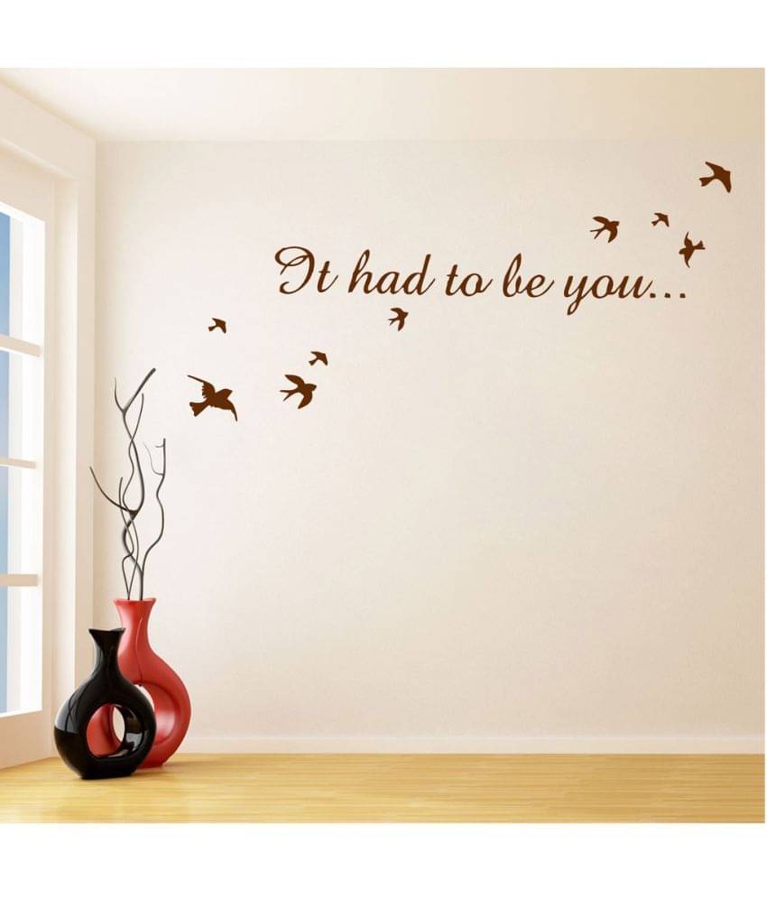 Decor Villa It Had To PVC Wall Stickers     			Decor Villa It Had To PVC Wall Stickers