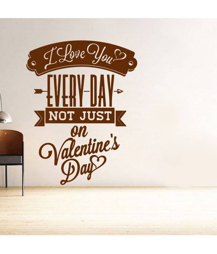     			Decor Villa Every Day Wall PVC Wall Stickers