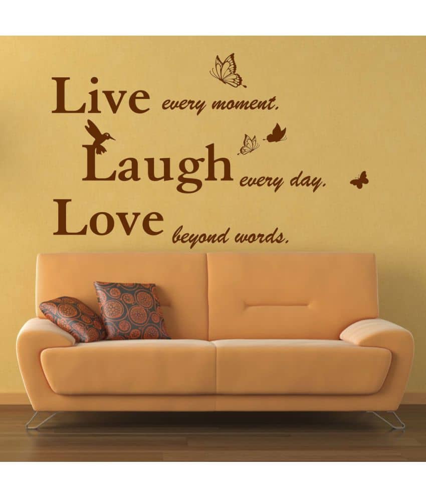 Decor Villa Qoute PVC Wall Stickers