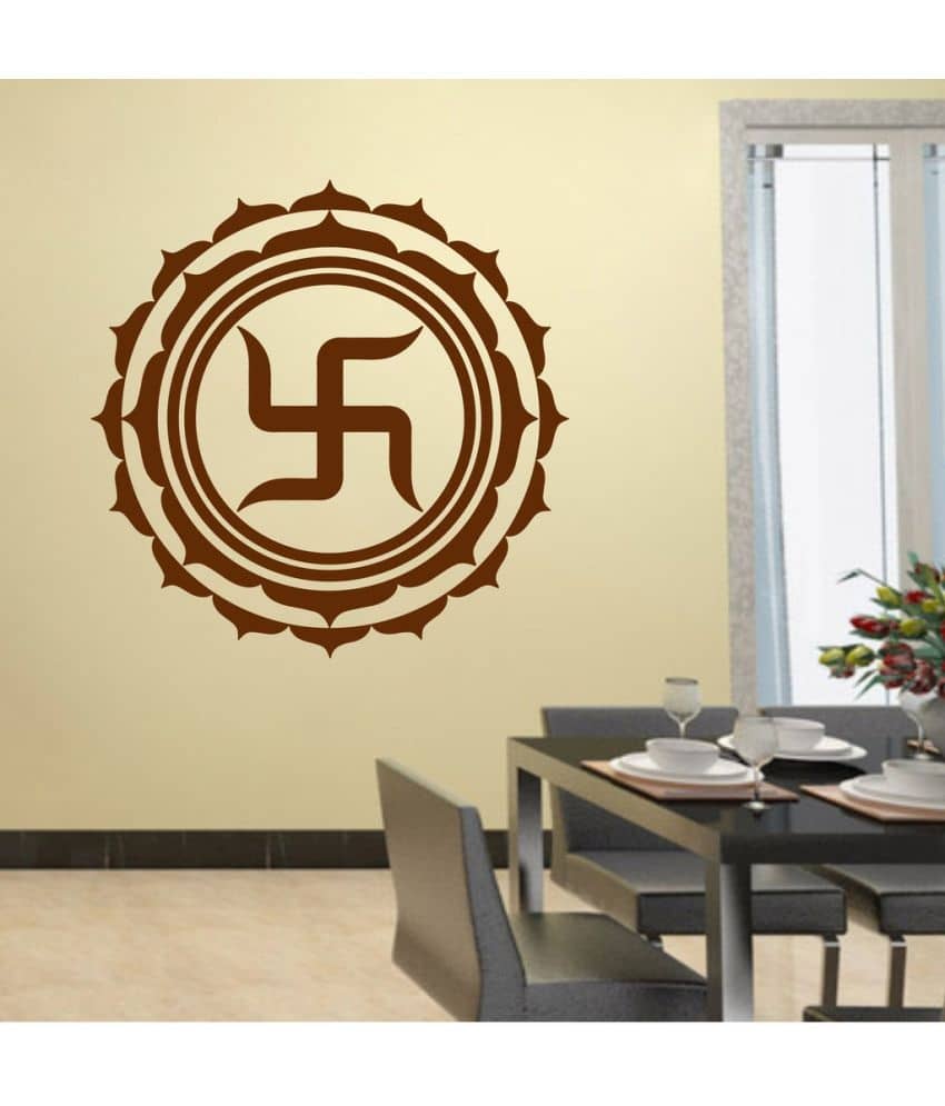 Decor Villa Swastika PVC Wall Stickers