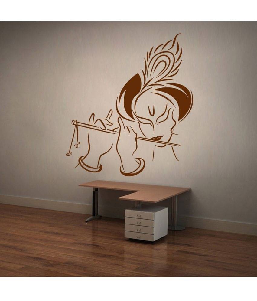 Decor Villa Shir Krishna Wall PVC Wall Stickers Decor Villa Shir Krishna Wall PVC Wall Stickers