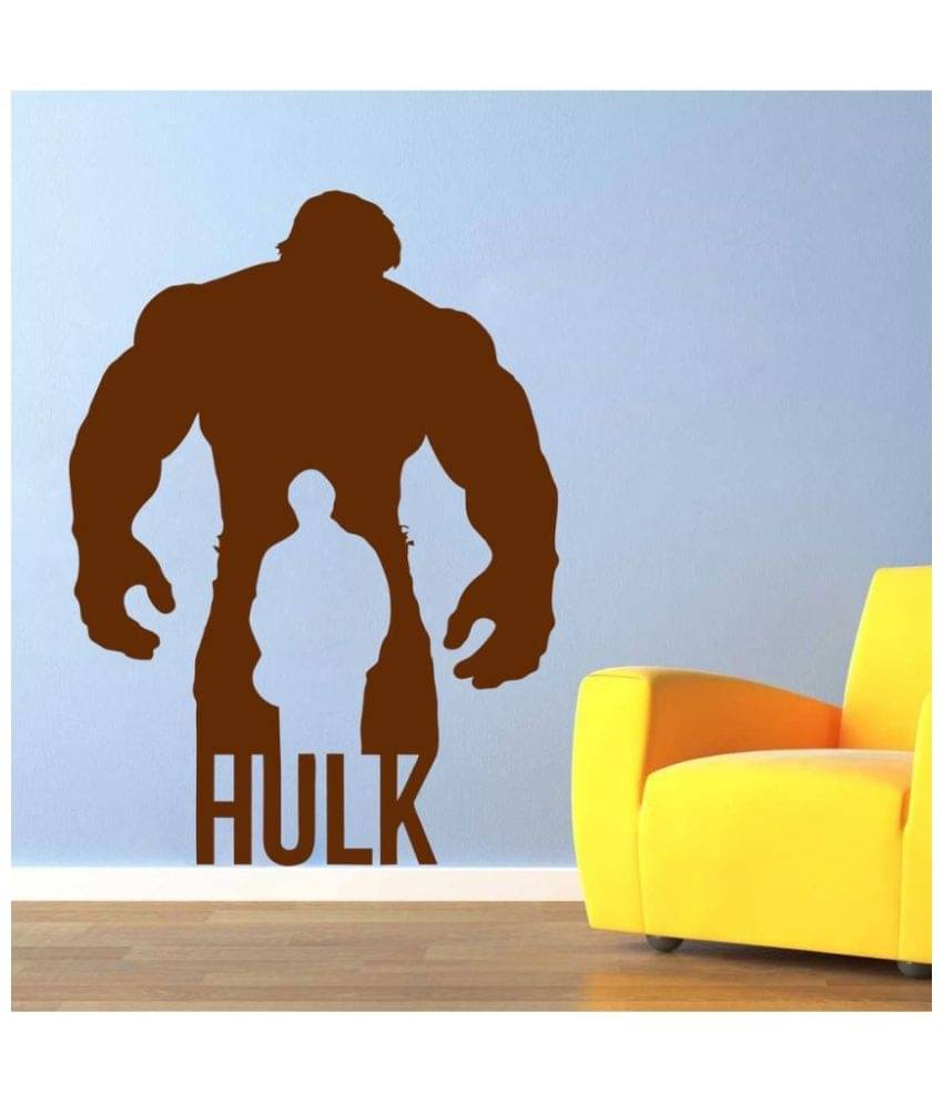     			Decor Villa The Hulk PVC Wall Stickers