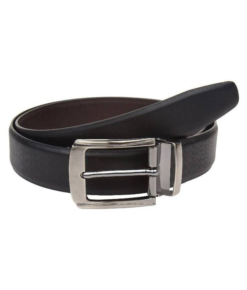     			Amicraft Black PU Formal Belts
