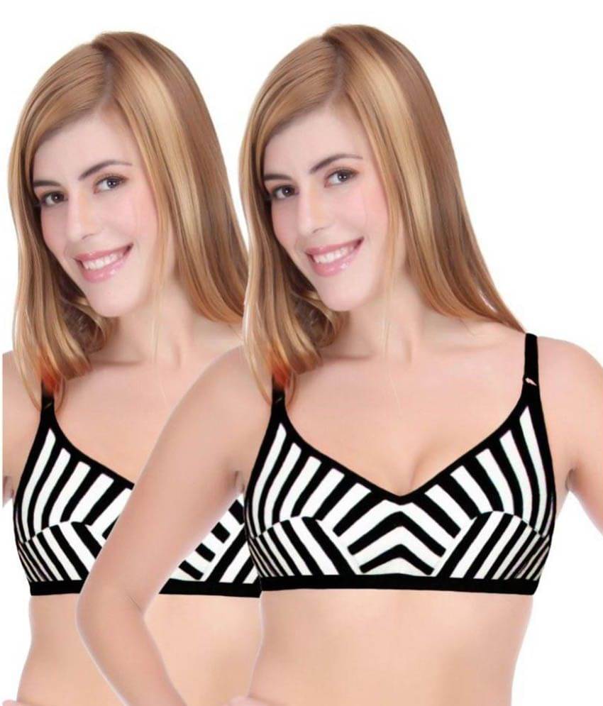     			Selfcare Multi Color Cotton T-Shirt/ Seamless Bra