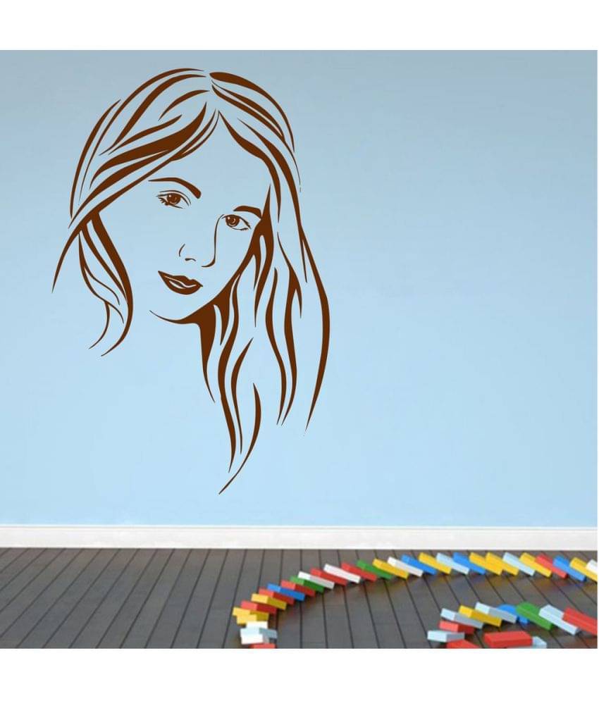     			Decor Villa I Am The Girl PVC Wall Stickers